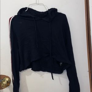 Cropped hoodie